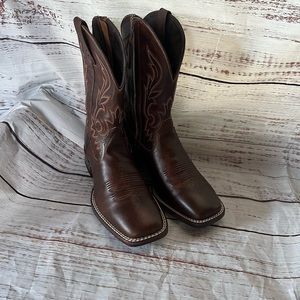 Ariat men’s slim zip ultra hand stained boots style 10038359